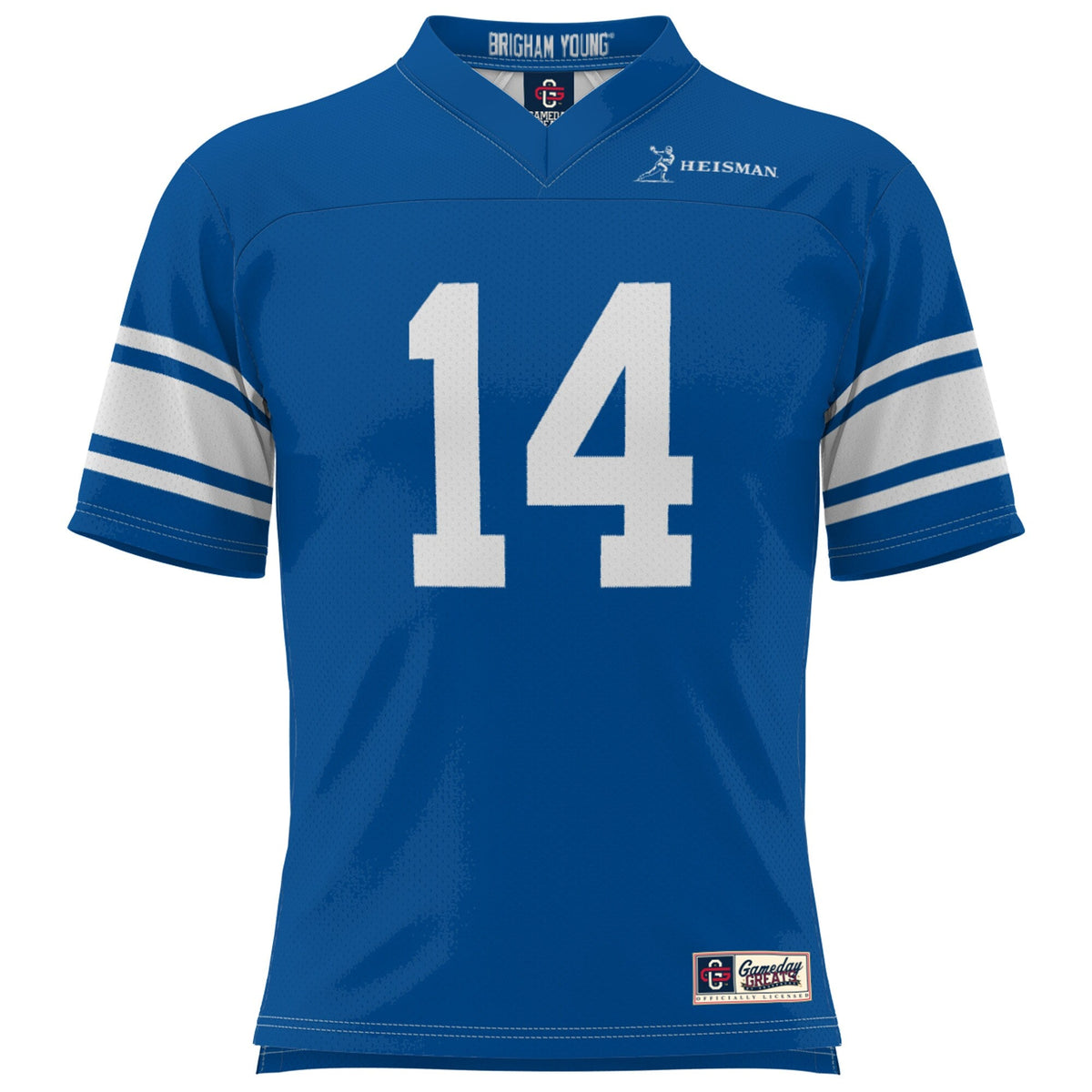 Ty Detmer BYU Cougars Heisman Football Jersey - Royal product image 3