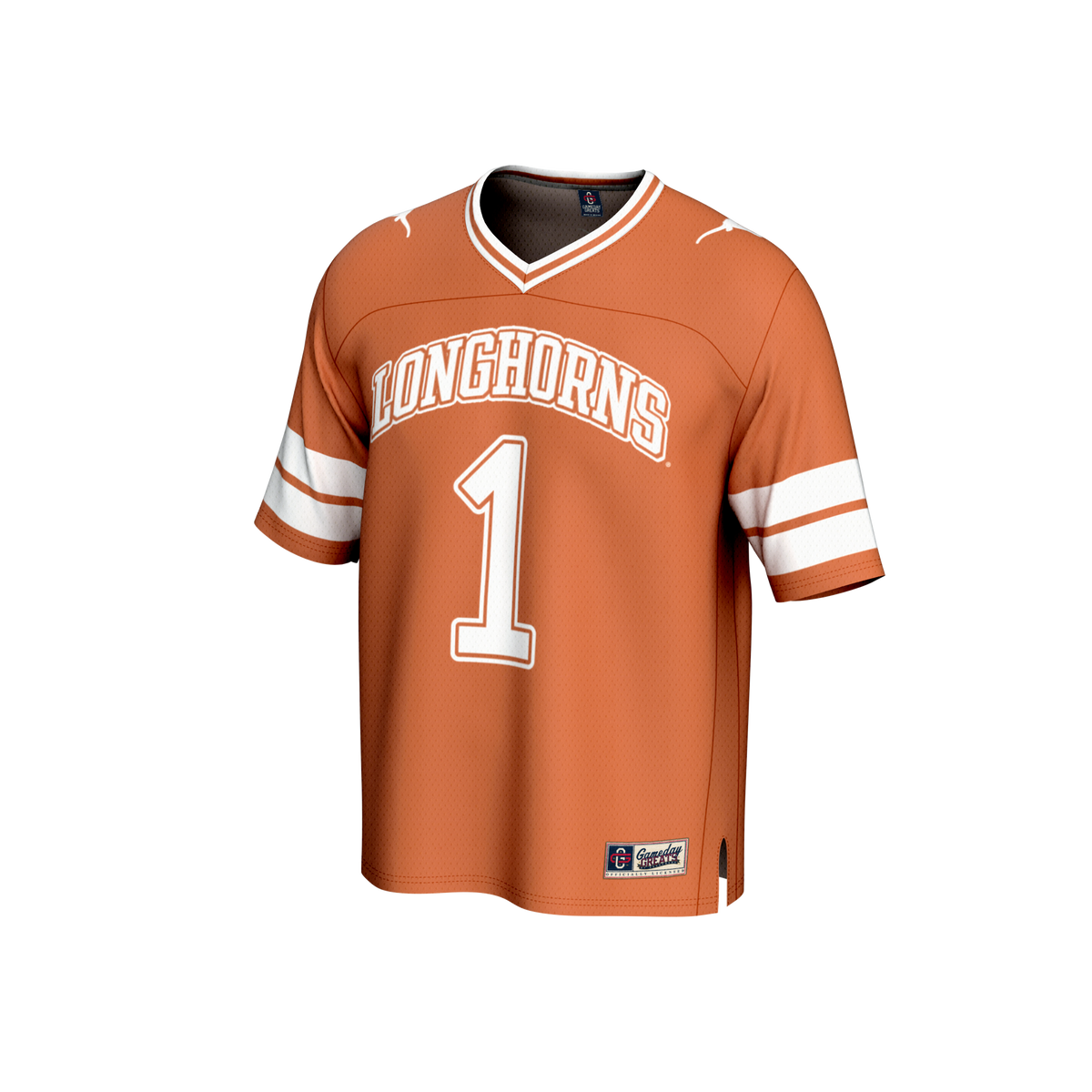 #1 Texas Longhorns Football Fashion Jersey - Orange product image 3