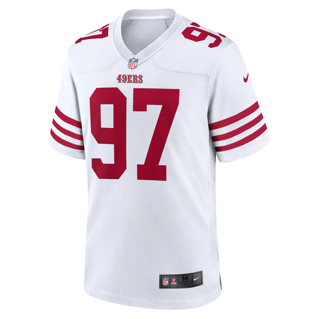 San Francisco 49ers Nick Bosa Nike White Player Game Jersey product image 2