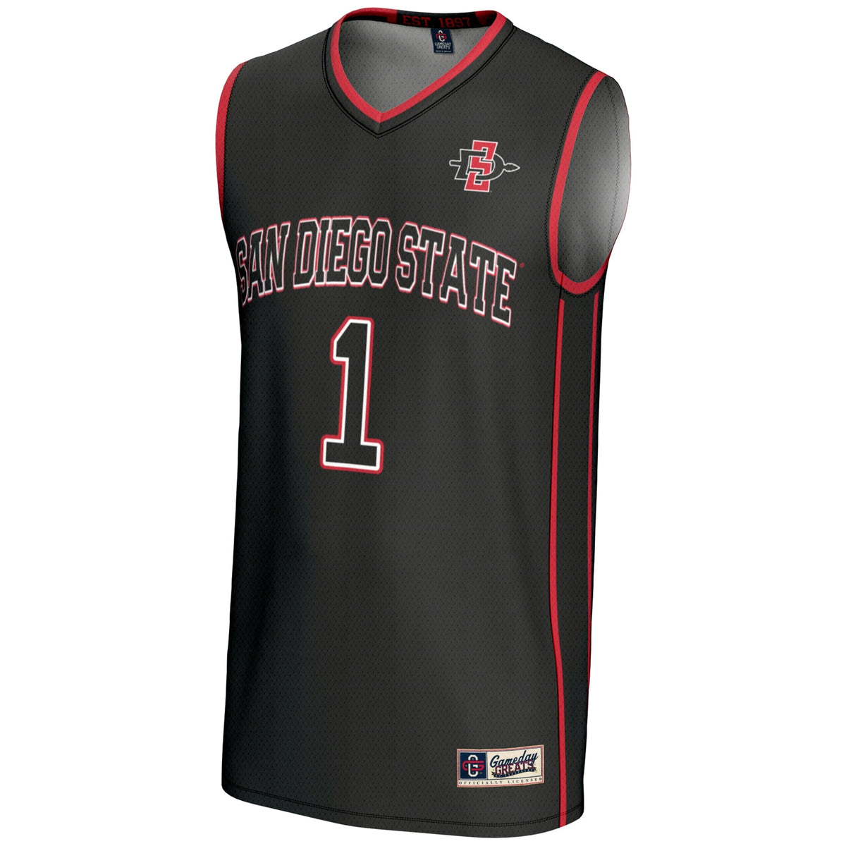 #1 San Diego State Aztecs Lightweight Basketball Fashion product image 3