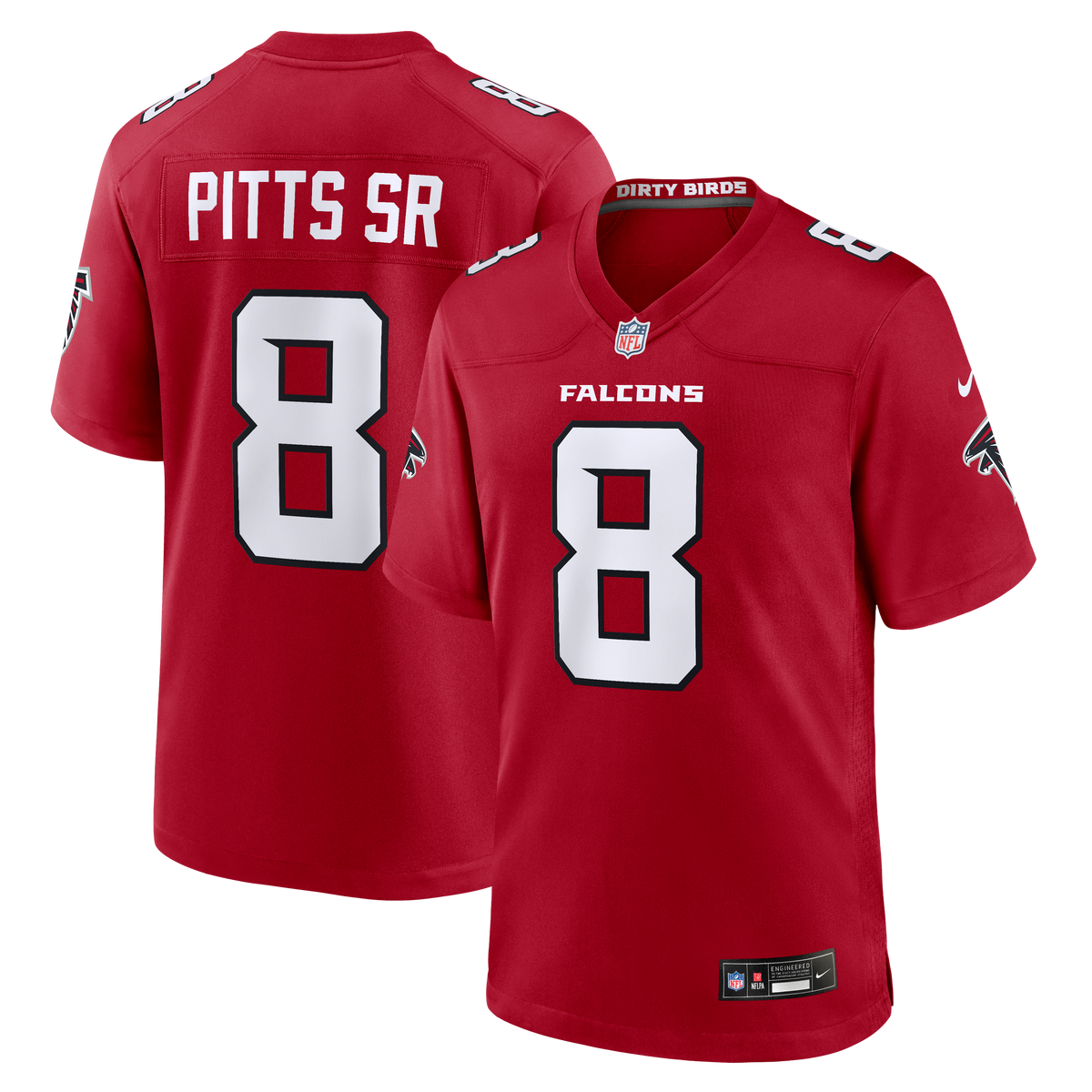 Atlanta Falcons Kyle Pitts Sr. Nike Red Game Jersey product image 8