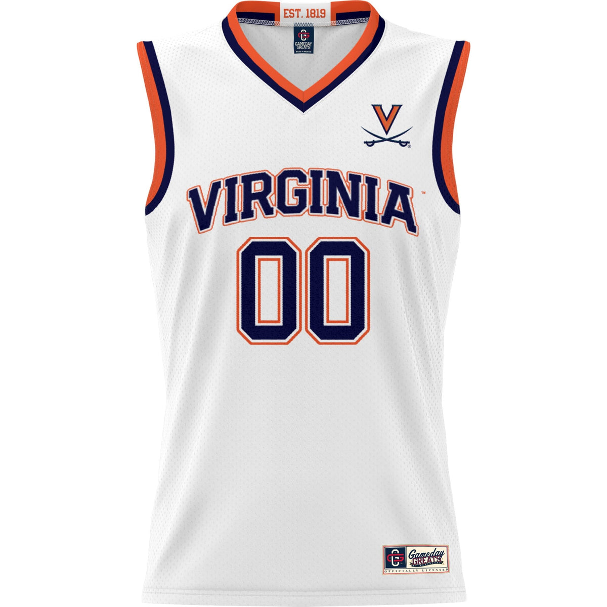 Virginia Cavaliers NIL Pick-A-Player Basketball Jersey product image 3