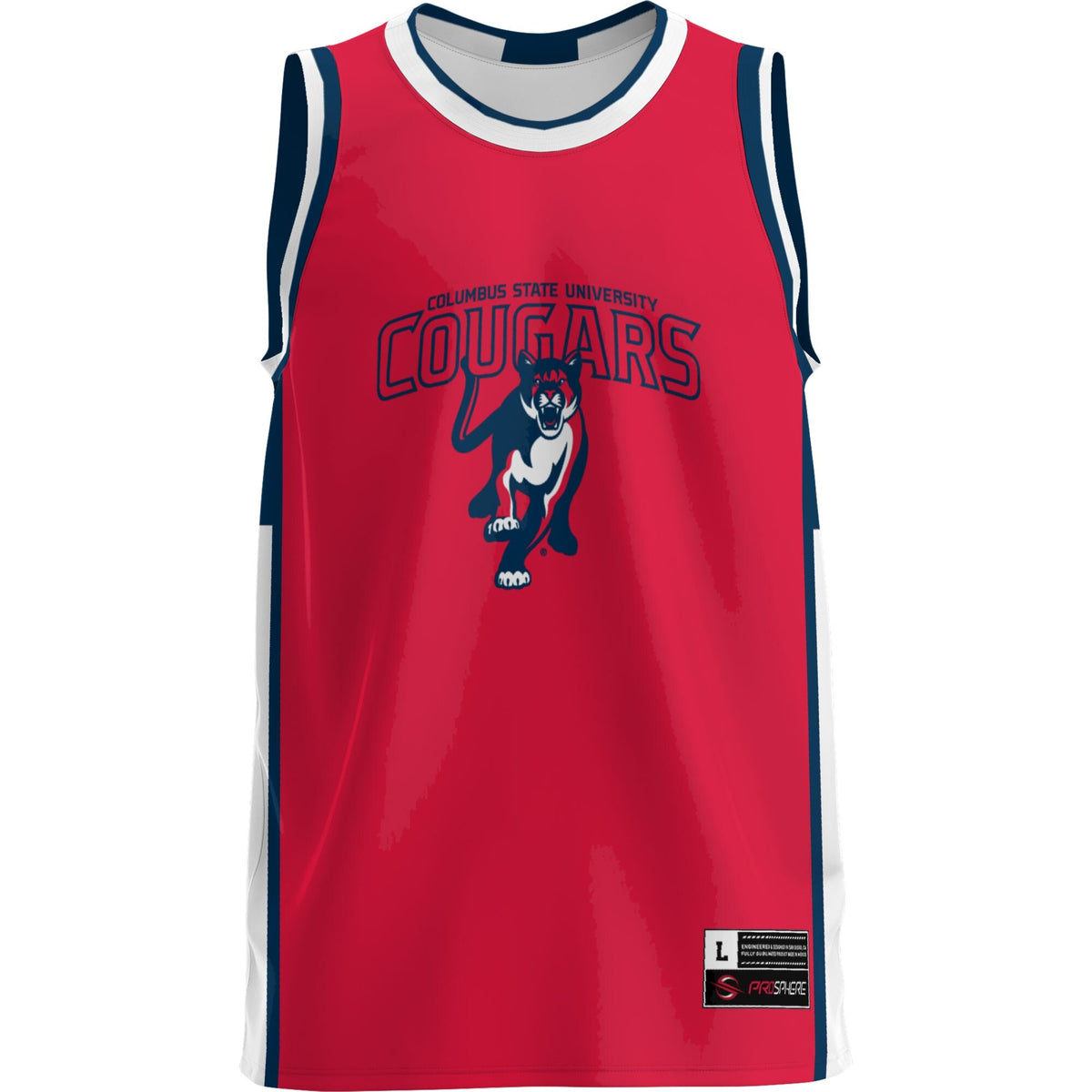 Columbus State Cougars Lightweight Basketball Jersey - Blue product image 3