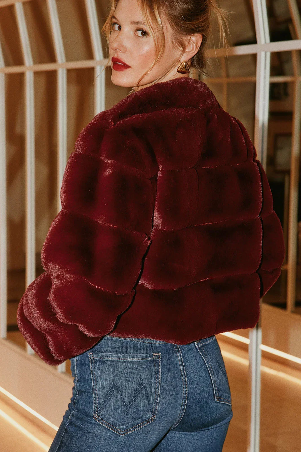 Page Turner Fur Jacket