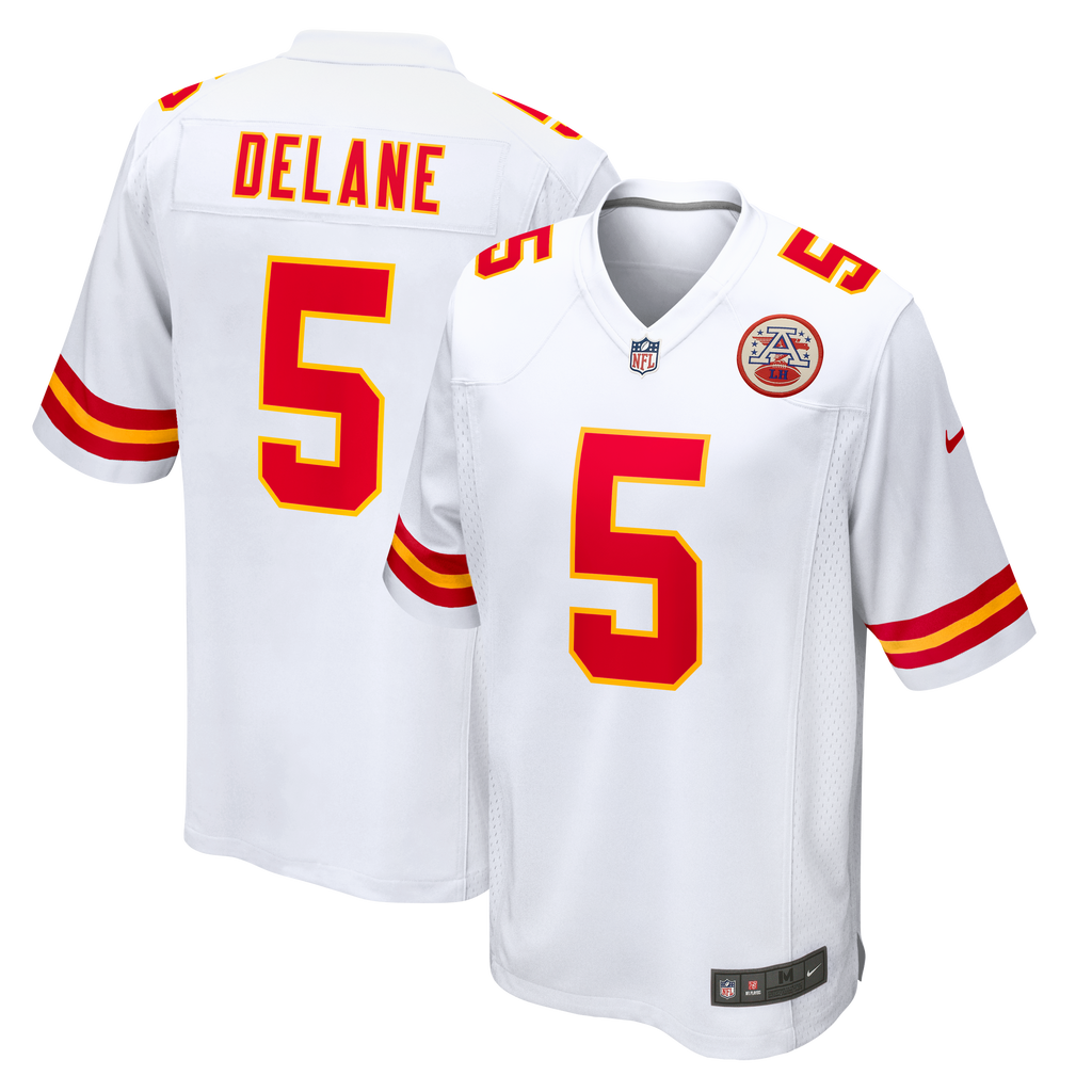 Kansas City Chiefs Mansoor Delane Nike Red Team Game Jersey product image 11