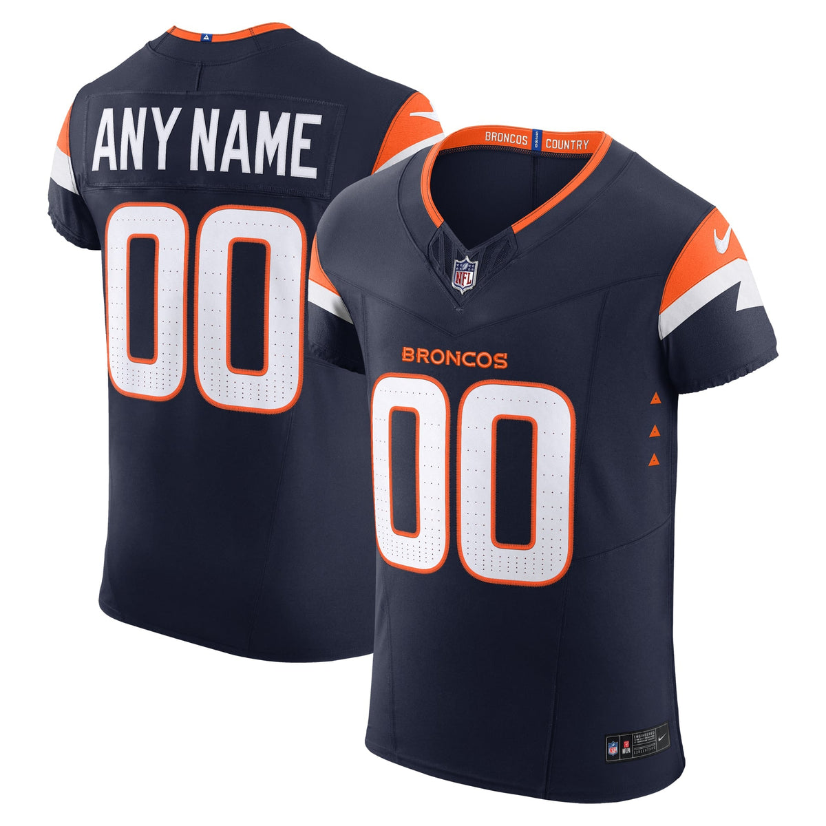 Denver Broncos Nike Navy Alternate Vapor F.U.S.E. Elite product image 4