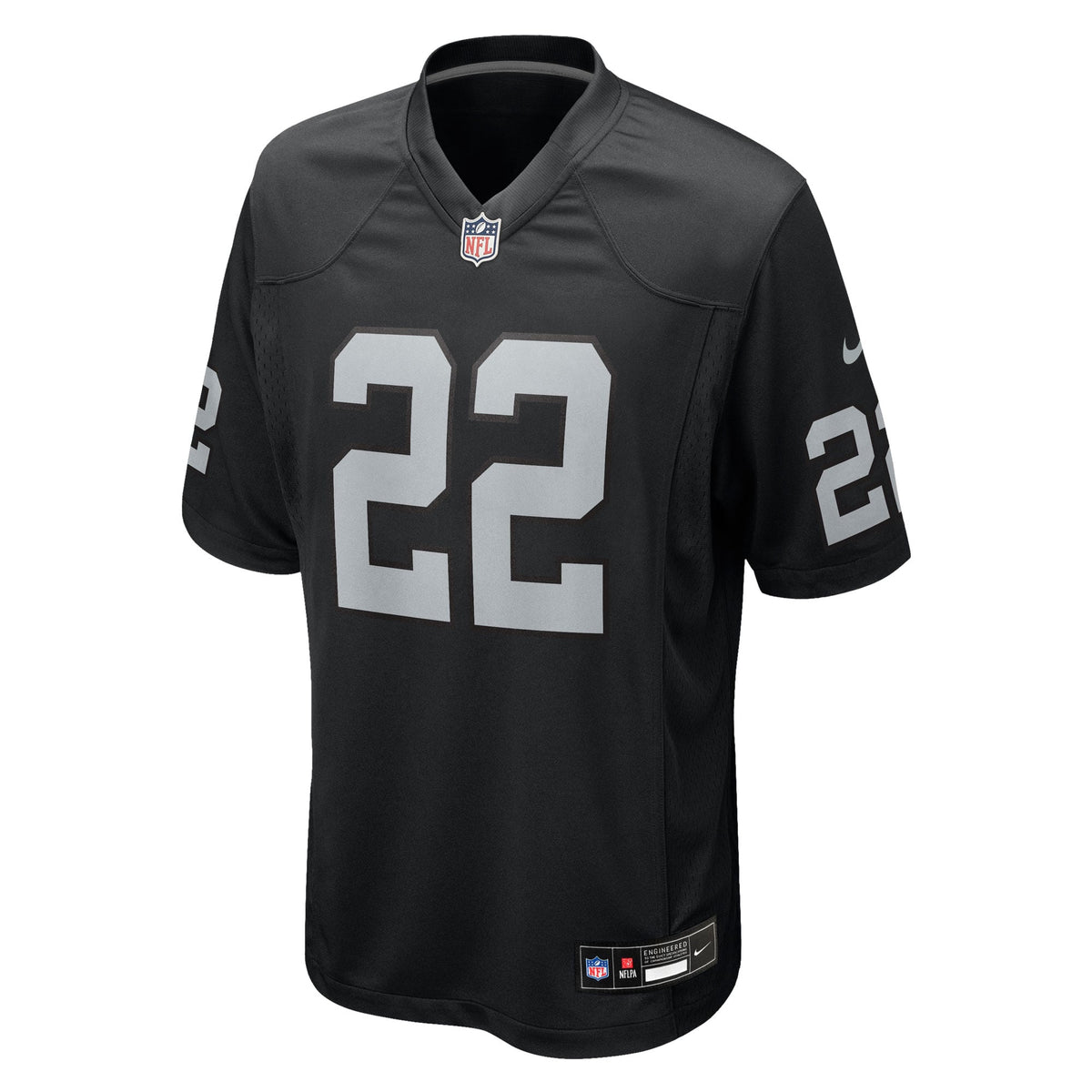 Las Vegas Raiders Eric Stokes Nike Black Team Game Jersey product image 2