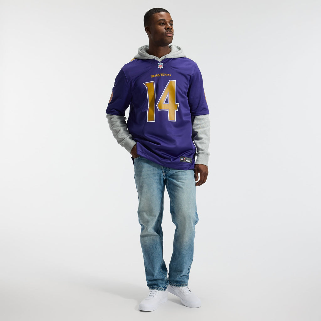 Baltimore Ravens Kyle Hamilton Nike Black Alternate Game product image 10