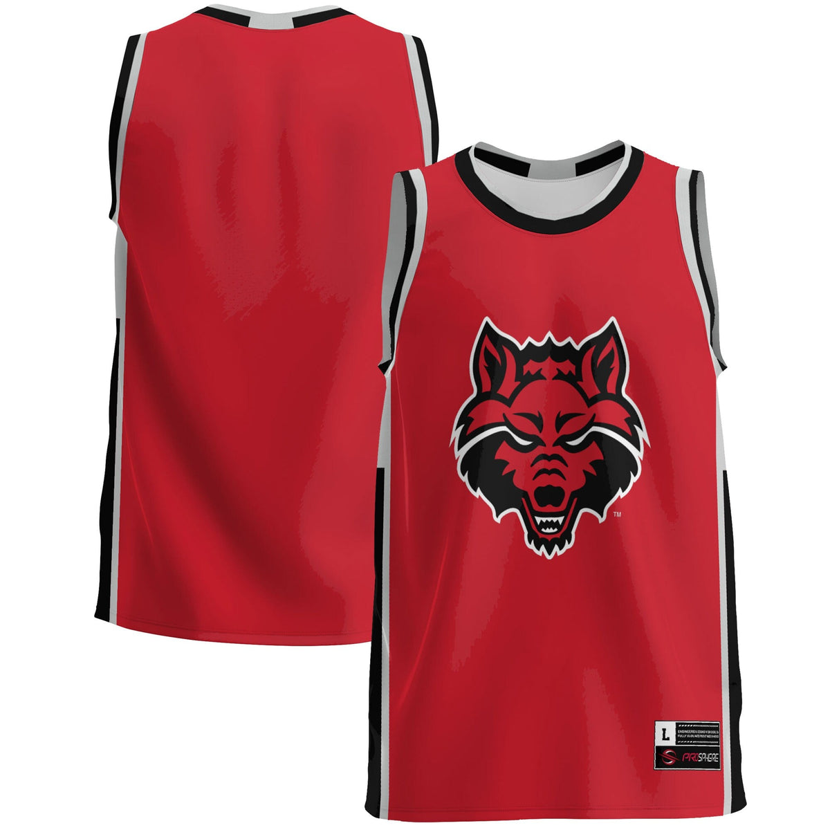 Arkansas State Red Wolves Lightweight Basketball Jersey product image 1
