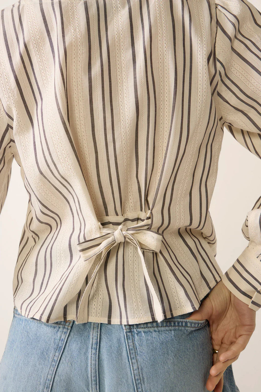 Bailey Button Stripe Blouse