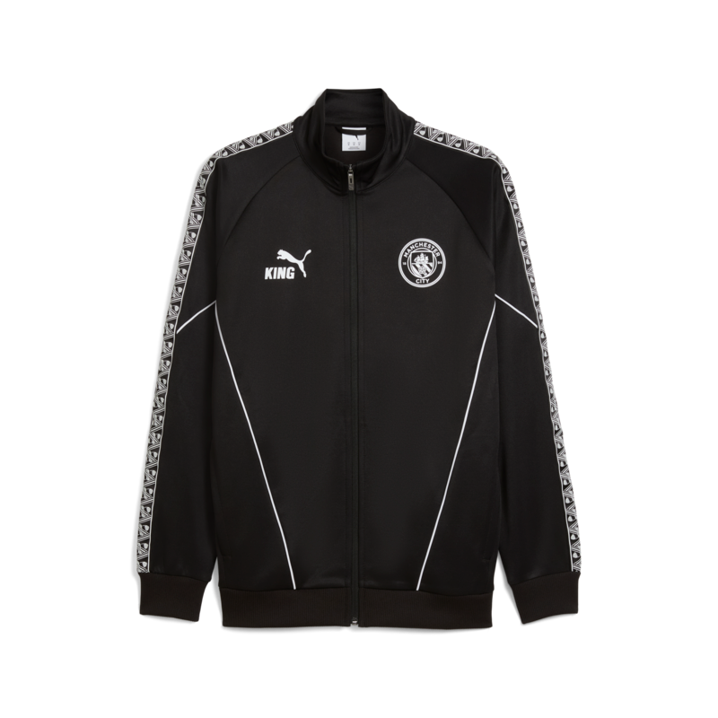 Puma Manchester City KING Anthem Men Soccer Jacket product image 1, provided for visual reference and product detail review