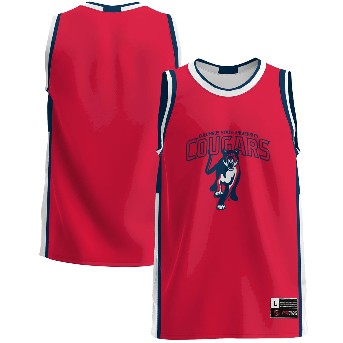 Columbus State Cougars Lightweight Basketball Jersey - Blue product image 1