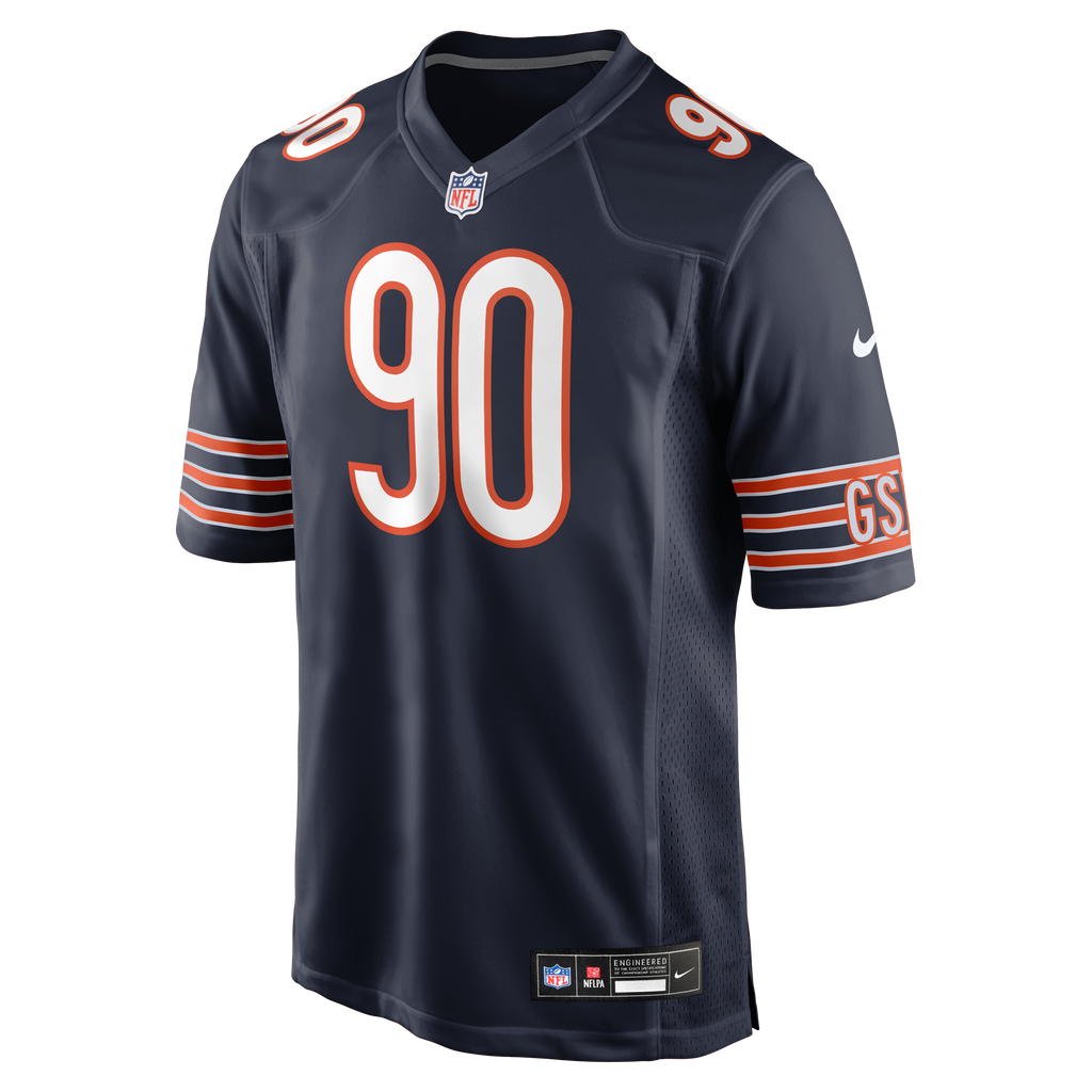 Chicago Bears Neville Gallimore Nike Navy Team Game Jersey product image 2