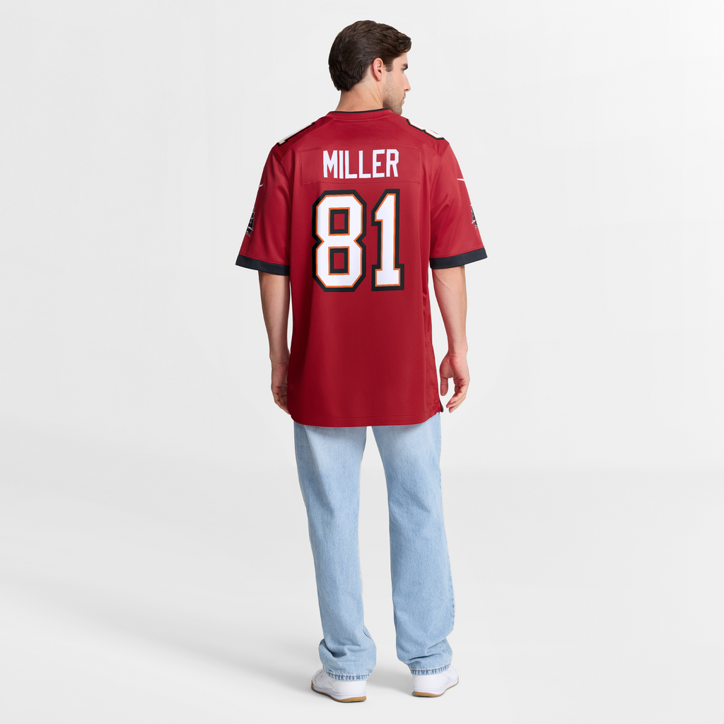 Tampa Bay Buccaneers Ryan Miller Nike Red Team Game Jersey product image 8
