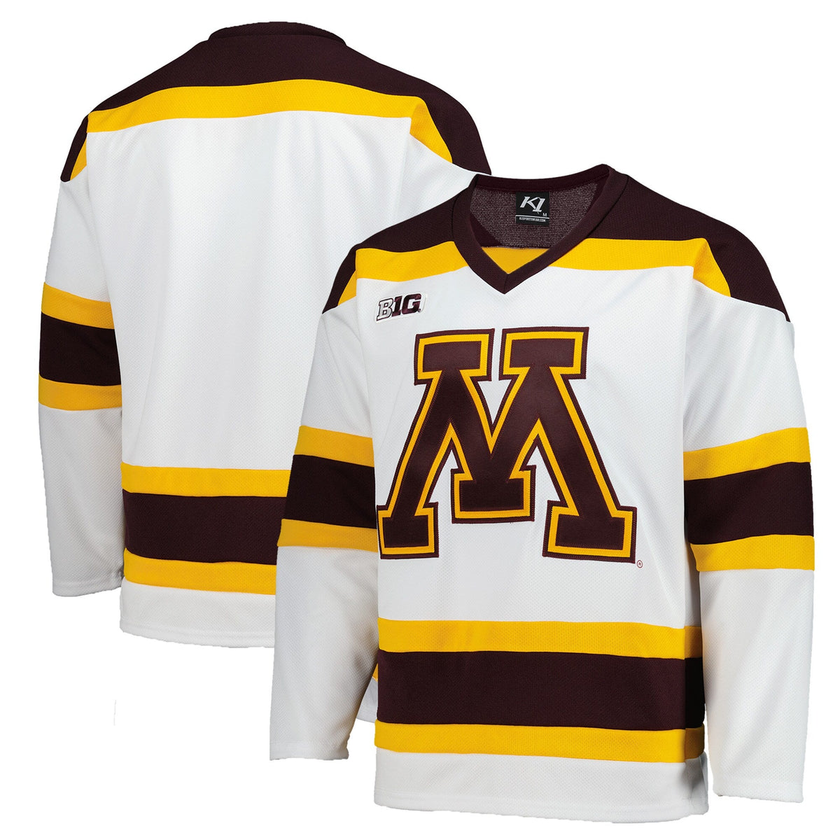 White Minnesota Golden Gophers Replica Hockey Jersey product image 1