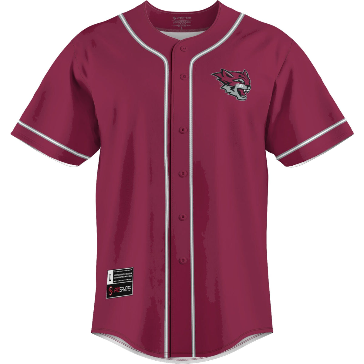 Cal State Chico Wildcats Lightweight Baseball Jersey product image 3