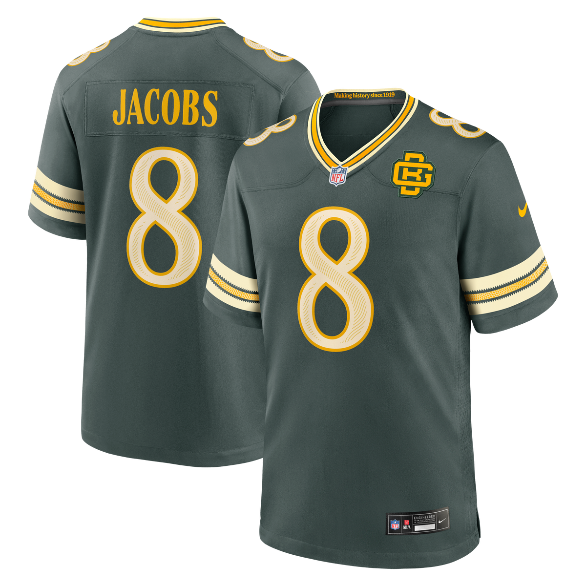 Green Bay Packers Josh Jacobs Nike 2026 Rivalries product image 1