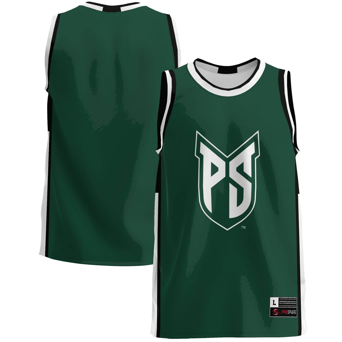Portland State Vikings Lightweight Basketball Jersey - Green product image 2