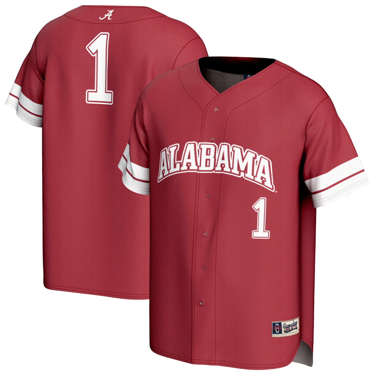 #1 Alabama Crimson Tide Lightweight Collegiate Baseball product image 2
