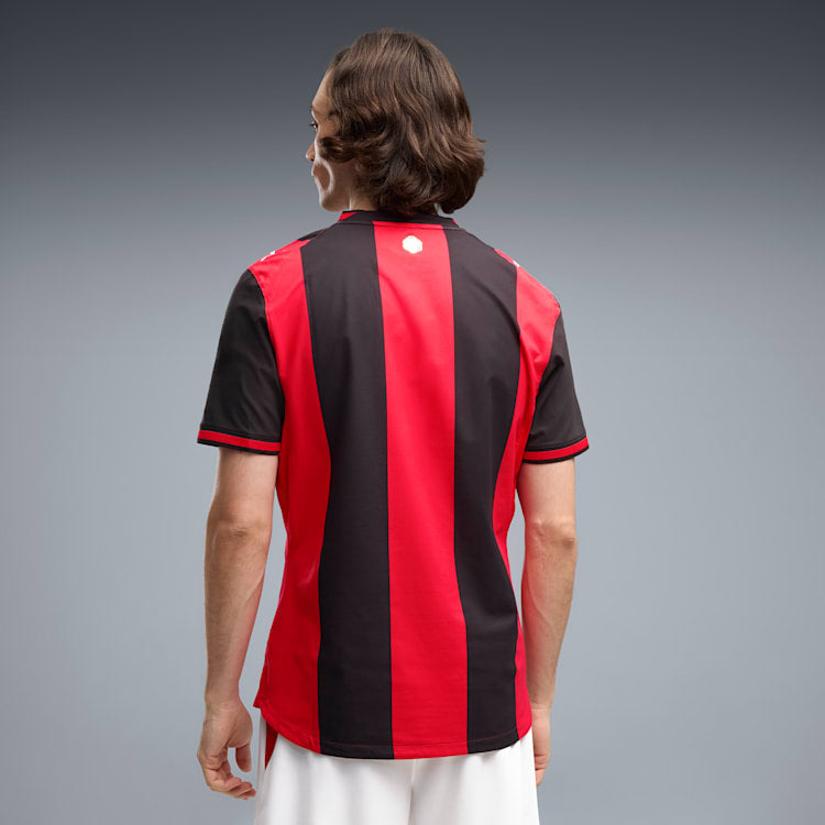 PUMA AC Milan Home Authentic Men Soccer Jersey product image 3, provided for visual reference and product detail review