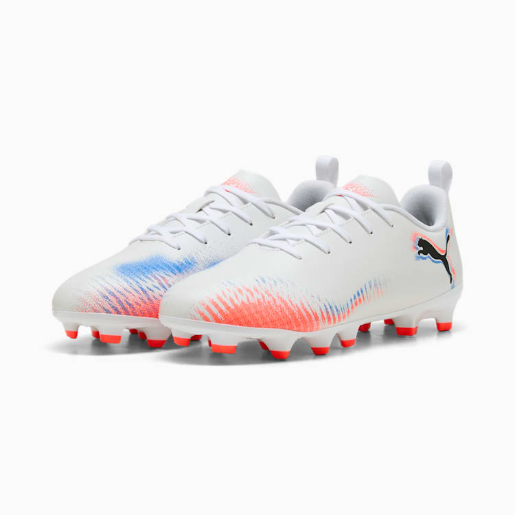 Puma Future 8 Play Junior Firmground Soccer Cleats product image 2, provided for visual reference and product detail review