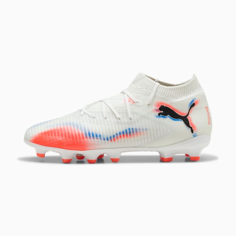 Puma Future 8 Match Junior Firm Ground Soccer Cleats product image 1, provided for visual reference and product detail review