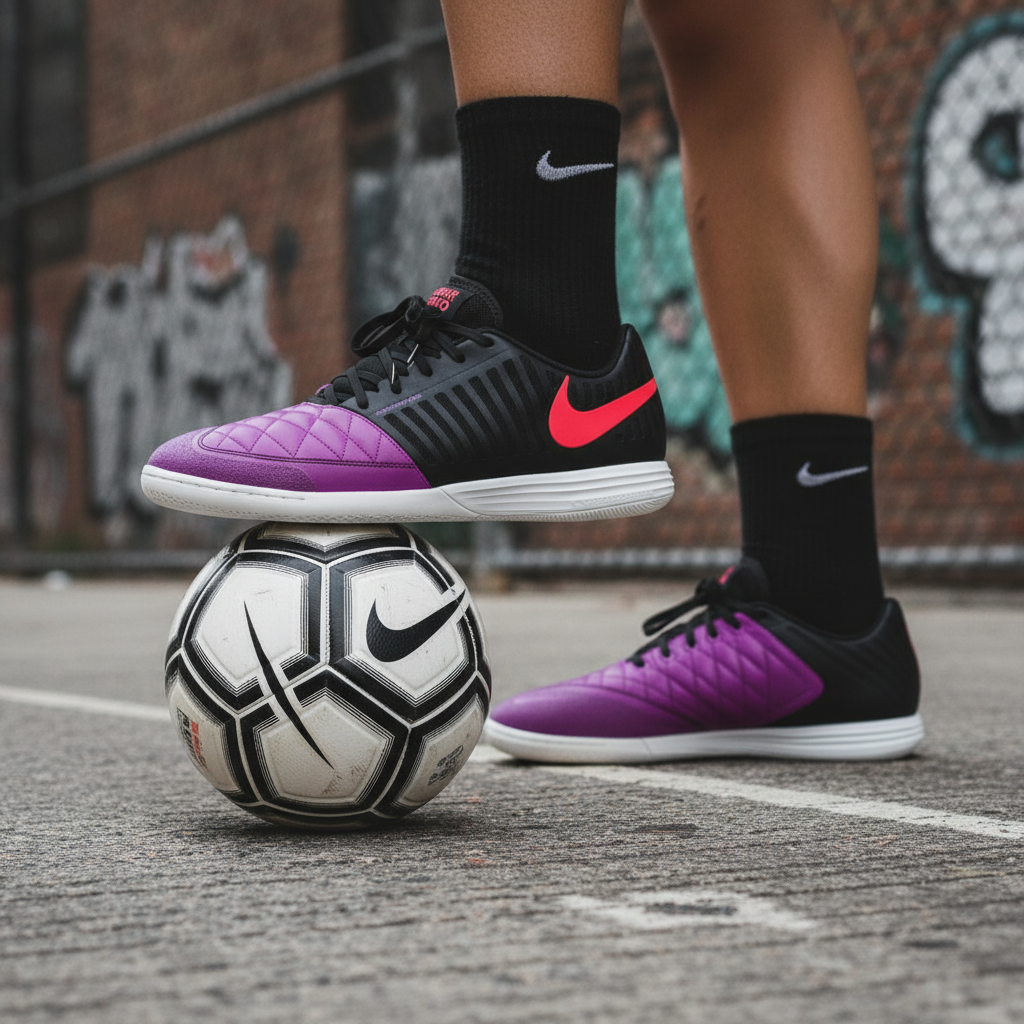 Nike Lunargato II Indoor/Court Low-Top Soccer Shoes product image 7, provided for visual reference and product detail review