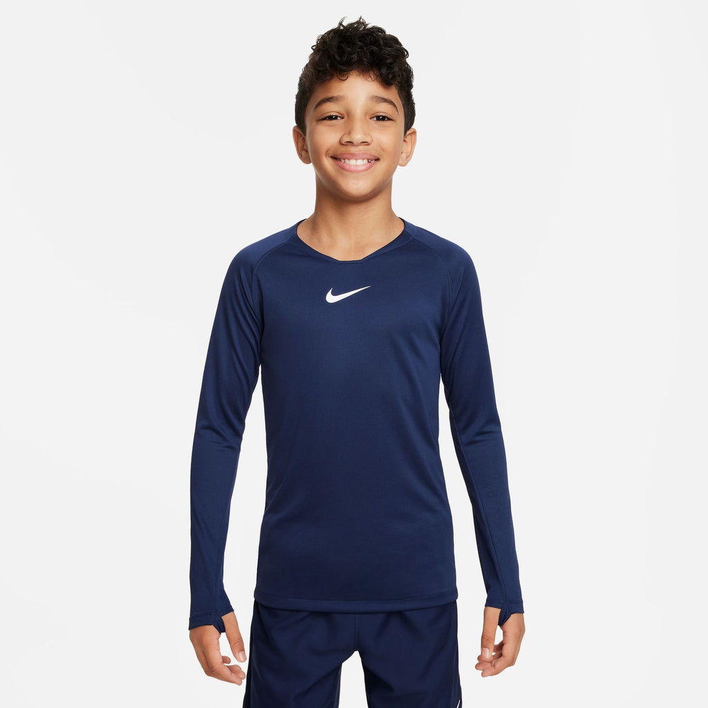 Nike Dri-FIT Park First Layer Kids' Soccer Jersey product image 1, provided for visual reference and product detail review