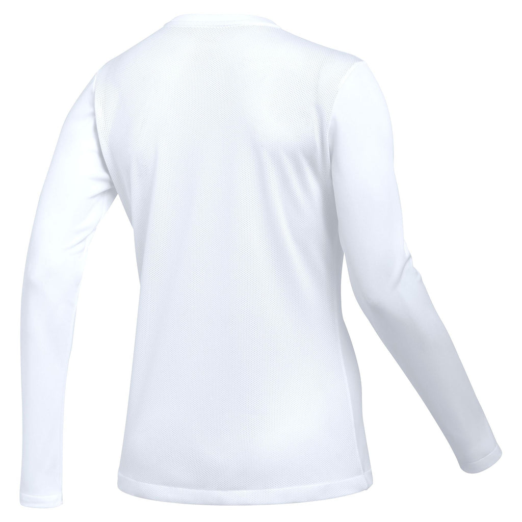 Nike Women Dri-FIT Tiempo Premier II Long Sleeve Jersey - White product image 2, provided for visual reference and product