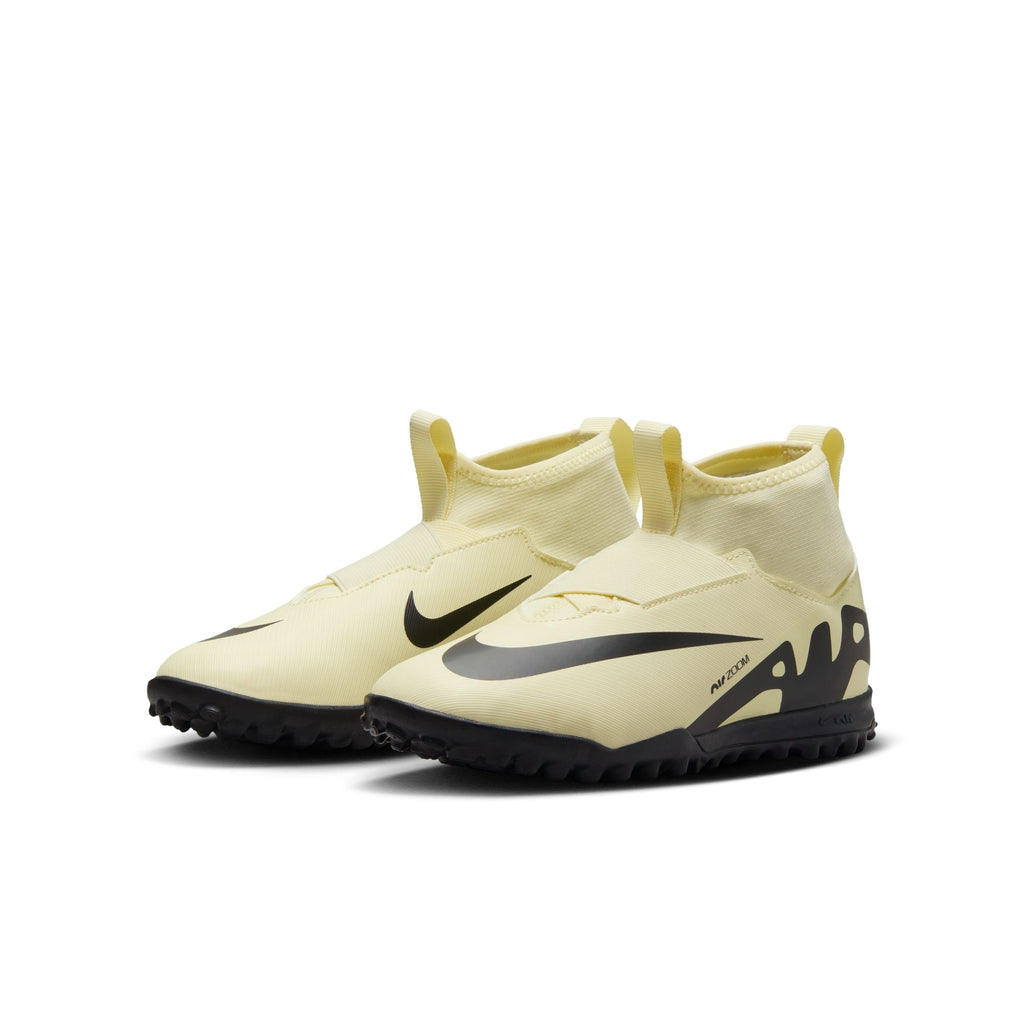 Nike Jr. Mercurial Superfly 9 Academy Little/Big Kids' Turf High-Top Soccer Shoes product image 6, provided for visual