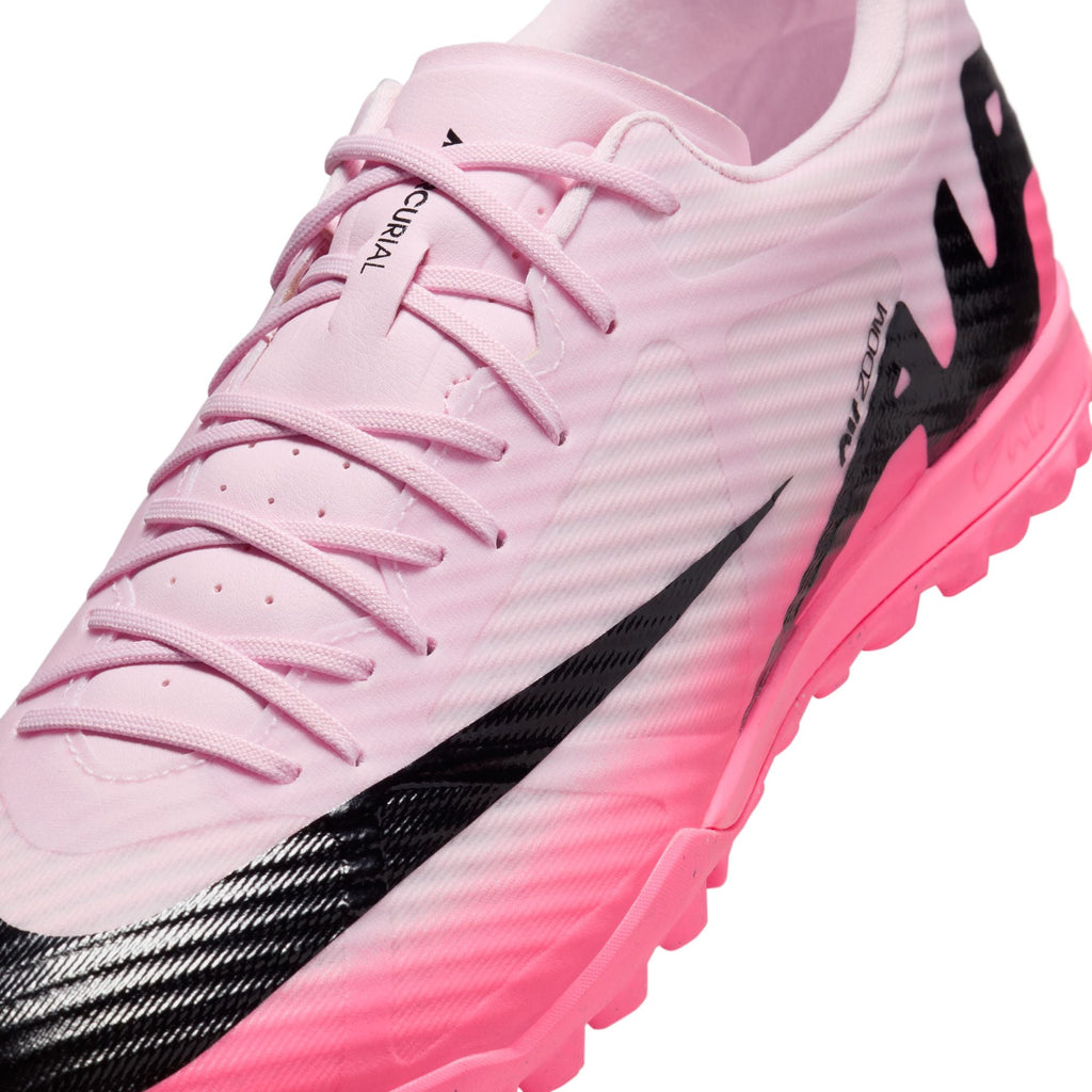 Nike Mercurial Vapor 15 Academy Turf Low-Top Soccer Shoes product image 9, provided for visual reference and product detail
