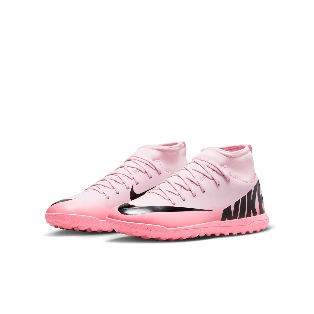 Nike Jr. Mercurial Superfly 9 Club Little/Big Kids’ Turf High-Top Soccer Shoes product image 6, provided for visual