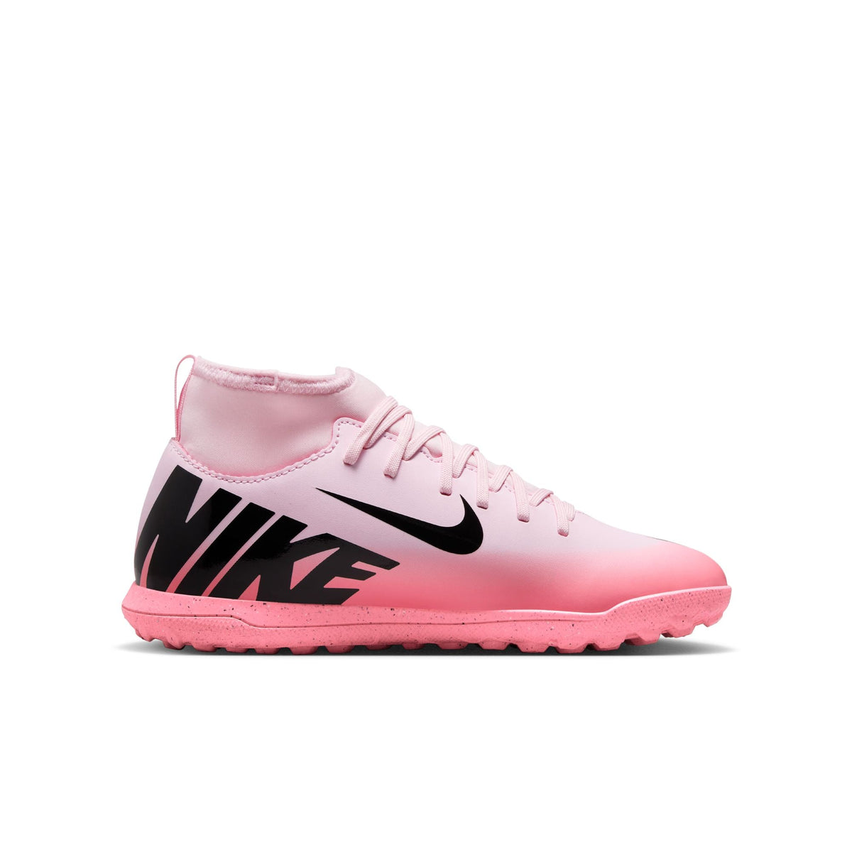 Nike Jr. Mercurial Superfly 9 Club Little/Big Kids’ Turf High-Top Soccer Shoes product image 4, provided for visual
