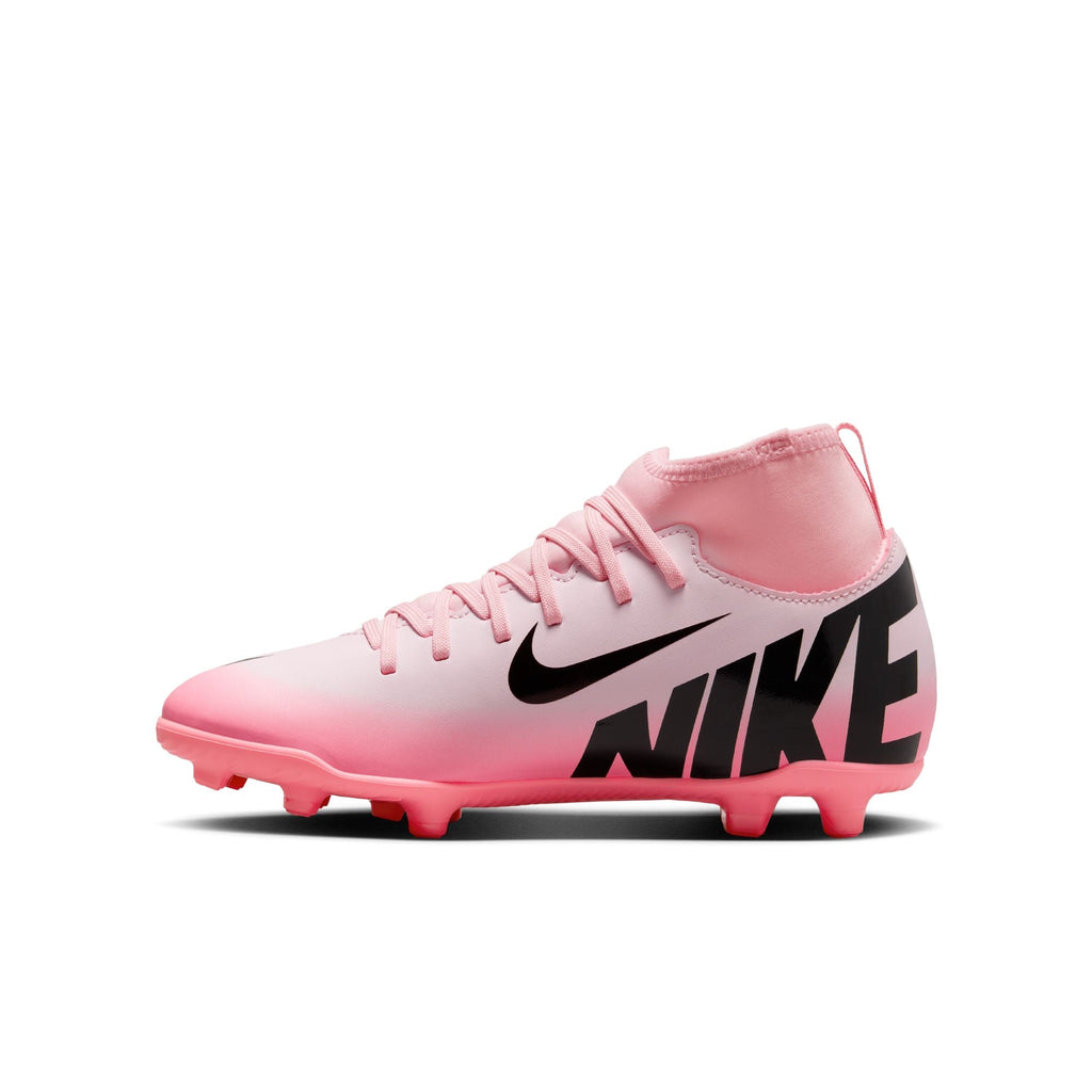 Nike Jr. Mercurial Superfly 9 Club Little/Big Kids' Multi-Ground High-Top Soccer Cleats product image 2, provided for visual