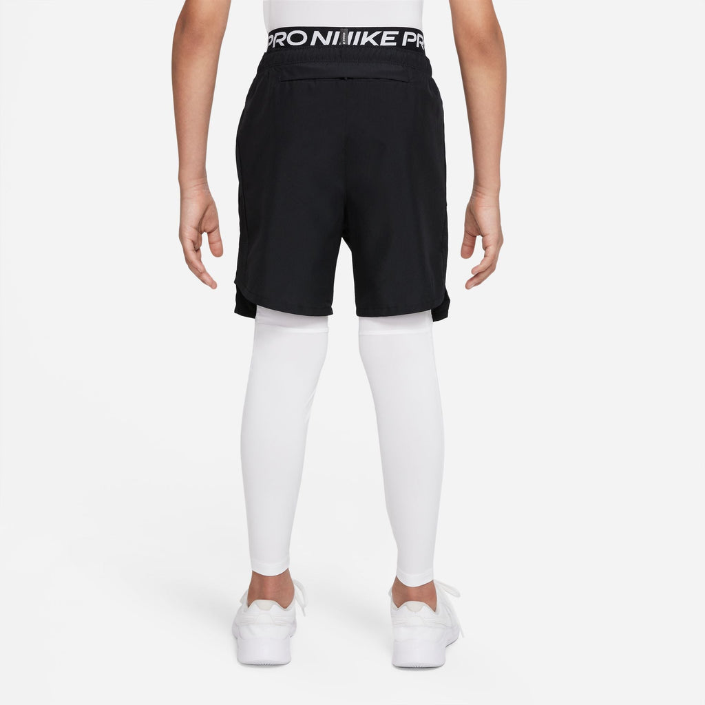 Nike Pro Dri-FIT Big Kids' (Boys') Tights product image 2, provided for visual reference and product detail review