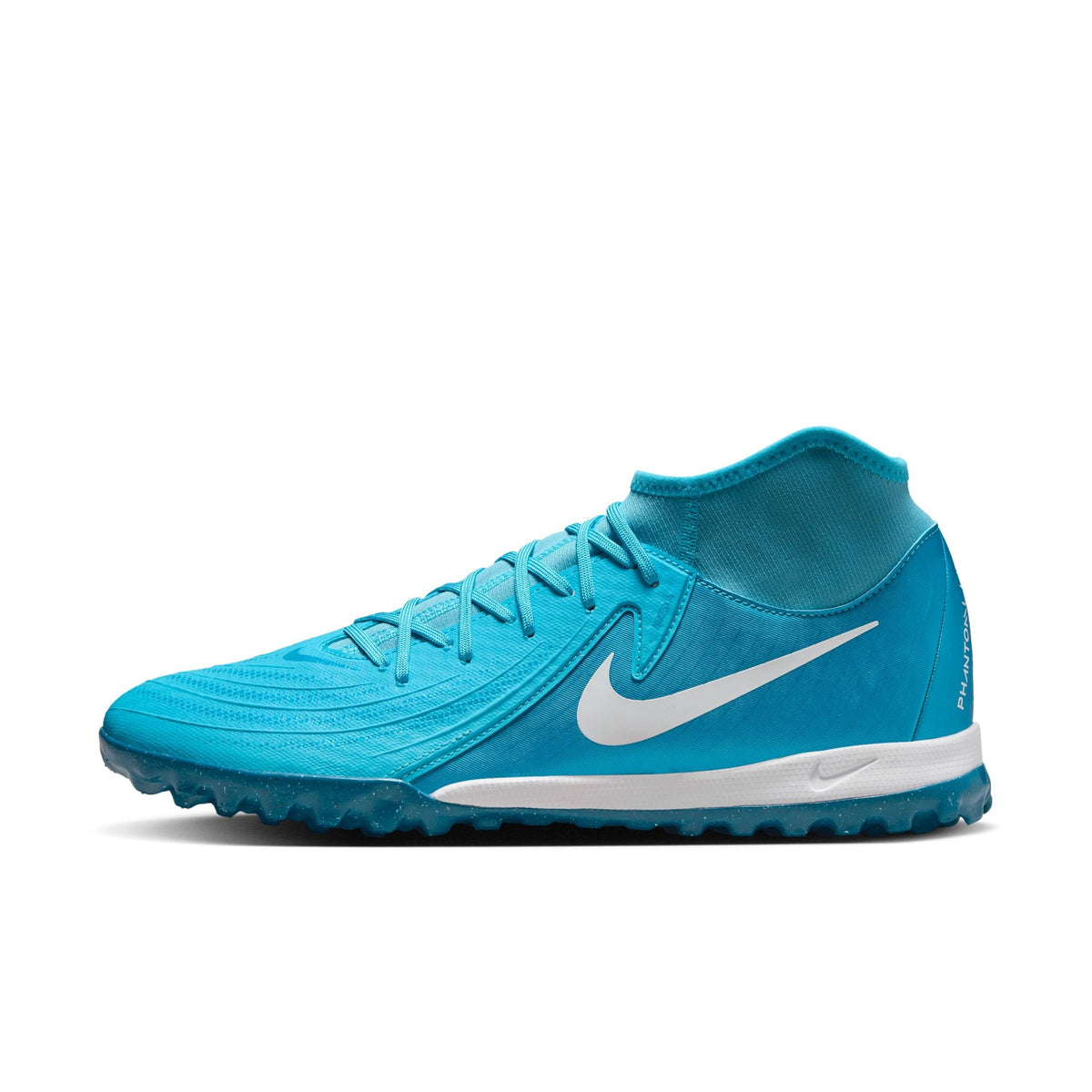 Nike Phantom Luna 2 Academy TF High-Top Soccer Shoes product image 1, provided for visual reference and product detail review