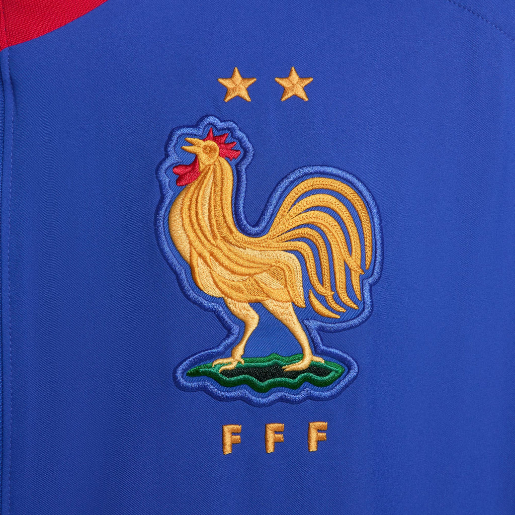 Nike FFF France Strike Home Men Dri-FIT Soccer Jacket product image 5, provided for visual reference and product detail