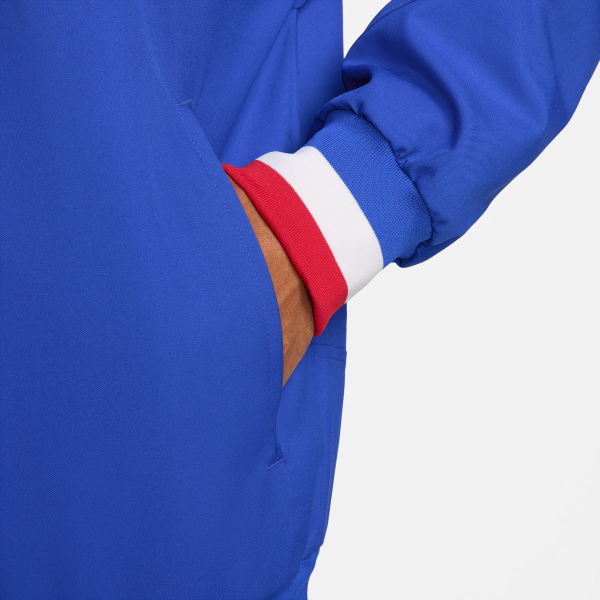 Nike FFF France Strike Home Men Dri-FIT Soccer Jacket product image 6, provided for visual reference and product detail