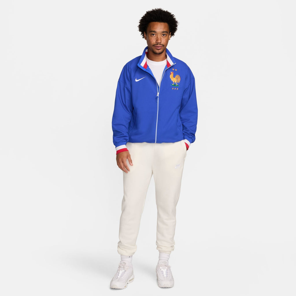 Nike FFF France Strike Home Men Dri-FIT Soccer Jacket product image 7, provided for visual reference and product detail