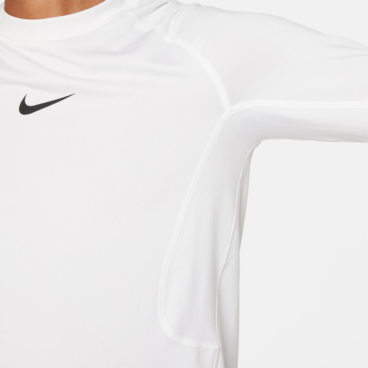 Nike Pro Big Kids' (Boys') Dri-FIT Long-Sleeve Top product image 5, provided for visual reference and product detail review