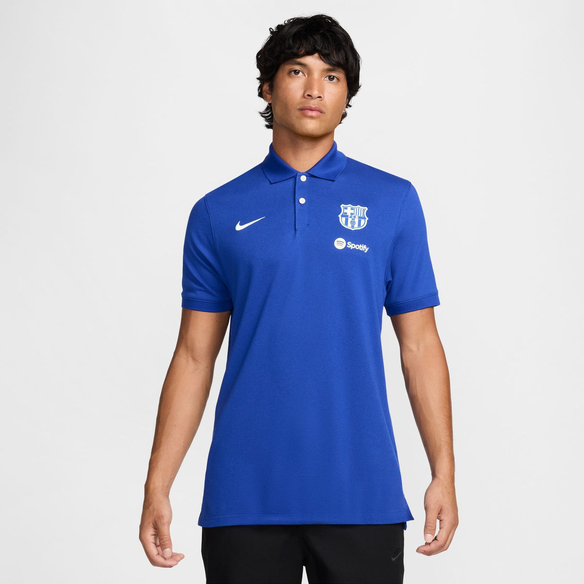 Nike FC Barcelona The Nike Polo Men Dri-FIT Soccer Polo product image 1, provided for visual reference and product detail