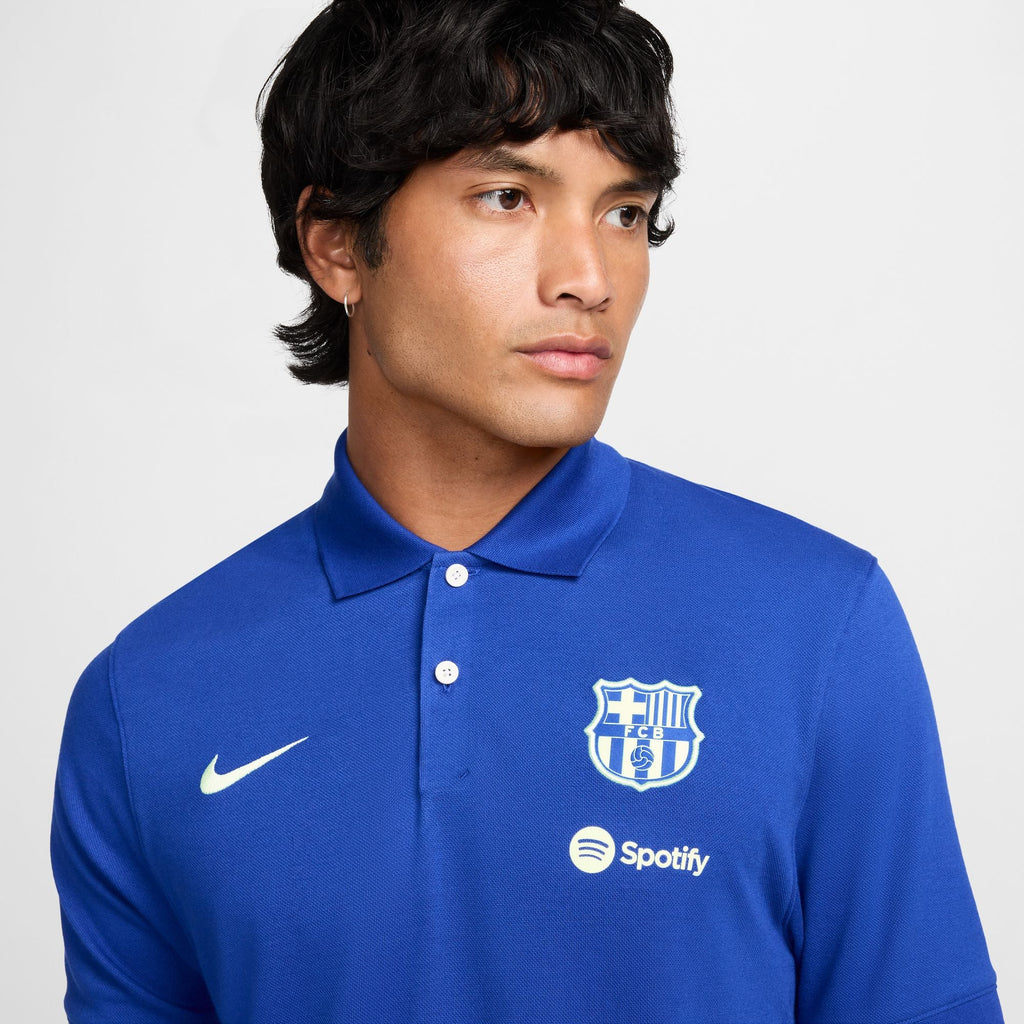 Nike FC Barcelona The Nike Polo Men Dri-FIT Soccer Polo product image 3, provided for visual reference and product detail