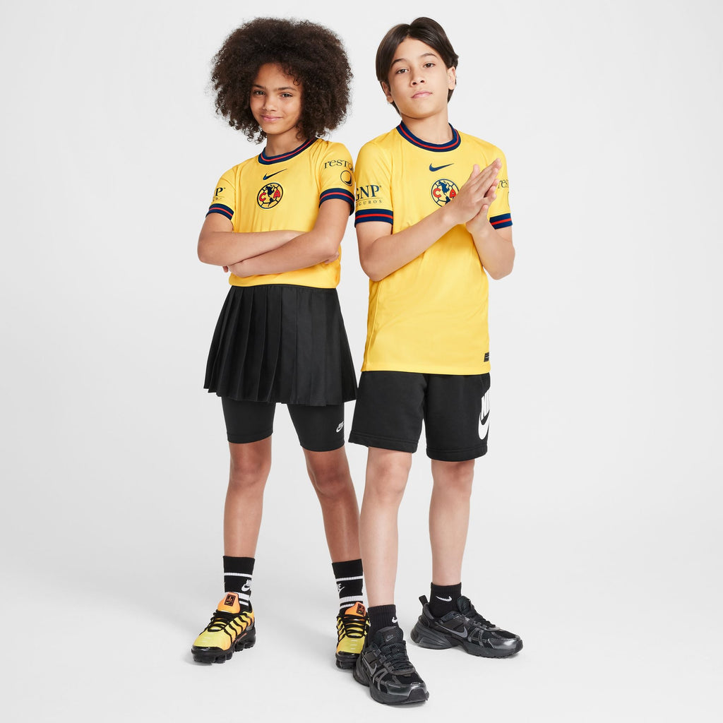Nike Club America 2024/25 Stadium Home Big Kids' Dri-FIT Soccer Replica Jersey product image 4, provided for visual