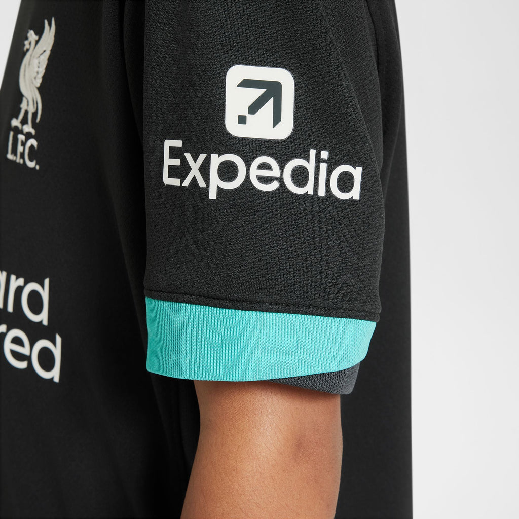Nike Liverpool FC 2024/25 Stadium Away Big Kids' Dri-FIT Soccer Replica Jersey product image 6, provided for visual