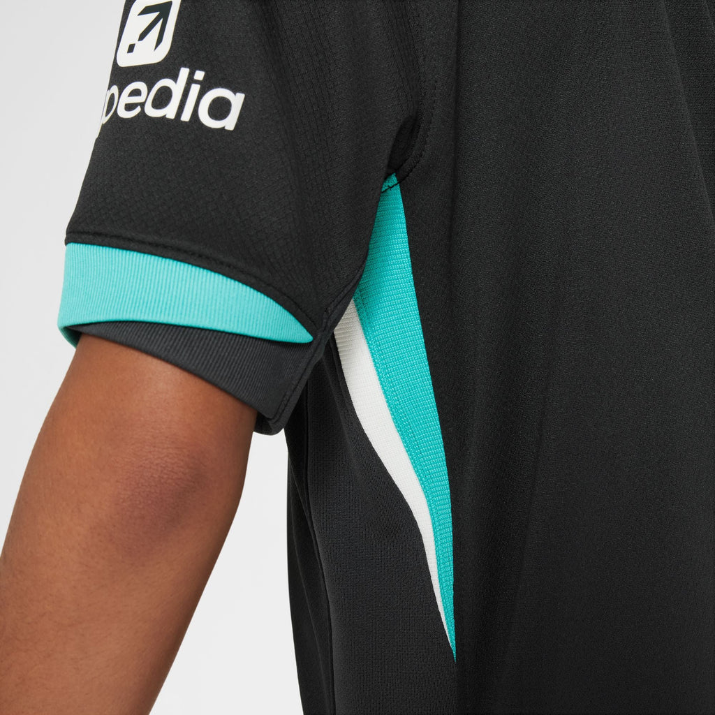 Nike Liverpool FC 2024/25 Stadium Away Big Kids' Dri-FIT Soccer Replica Jersey product image 5, provided for visual