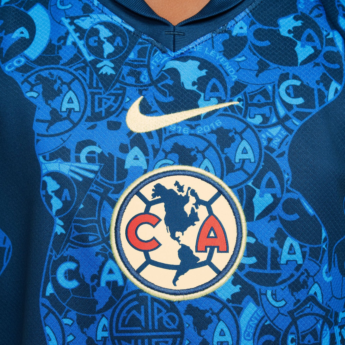 Nike Club America 2024/25 Stadium Away Big Kids' Dri-FIT Soccer Replica Jersey product image 5, provided for visual