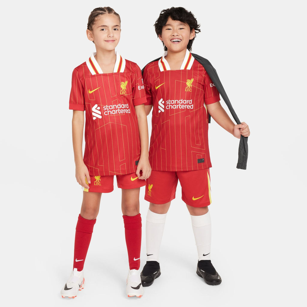 Nike Liverpool FC 2024/25 Stadium Home Big Kids' Dri-FIT Soccer Replica Jersey product image 10, provided for visual