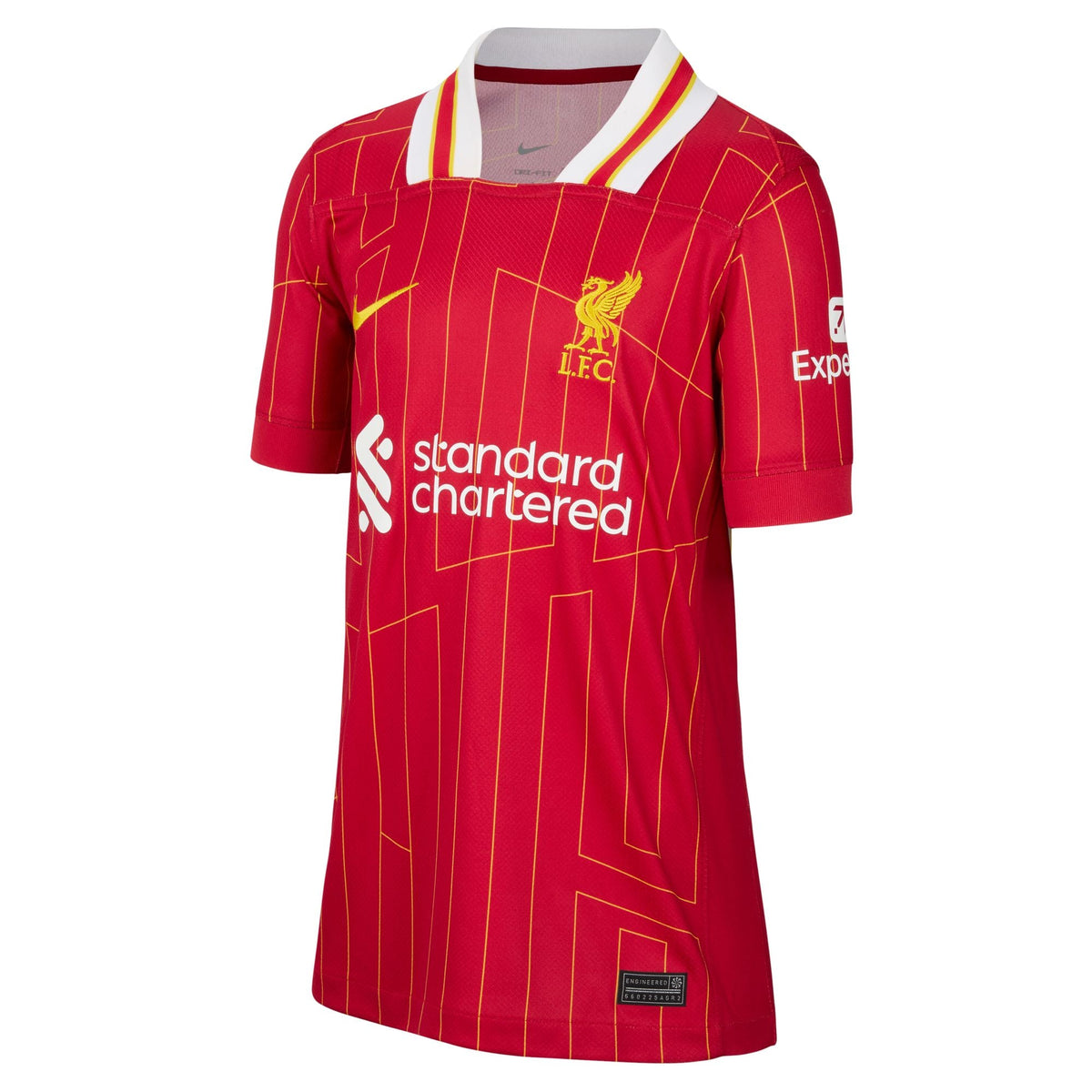 Nike Liverpool FC 2024/25 Stadium Home Big Kids' Dri-FIT Soccer Replica Jersey product image 9, provided for visual