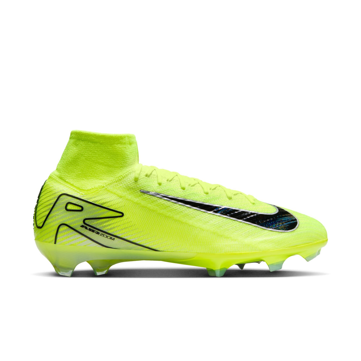 Nike Mercurial Superfly 10 Elite FG High-Top Soccer Cleats - Mad Voltage Pack product image 3, provided for visual reference