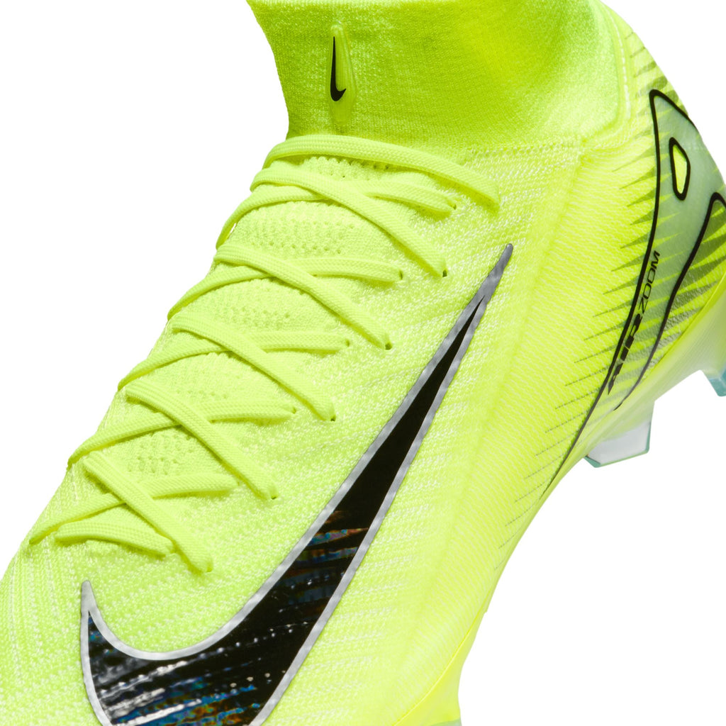 Nike Mercurial Superfly 10 Elite FG High-Top Soccer Cleats - Mad Voltage Pack product image 9, provided for visual reference